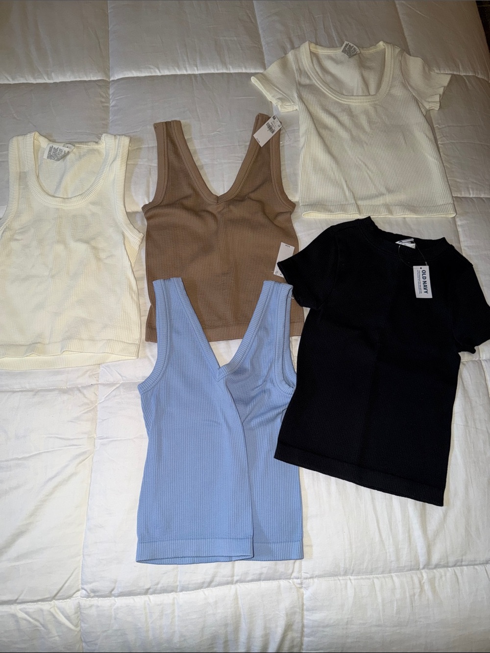 Bundle of Old Navy Women's tanks & shirt size small